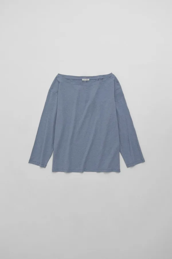 lazy t-sh (melange blue)