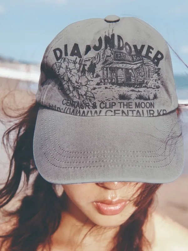 (5/20 예약배송) CENTAUR VINTAGE WASHED BALL CAP_GREY