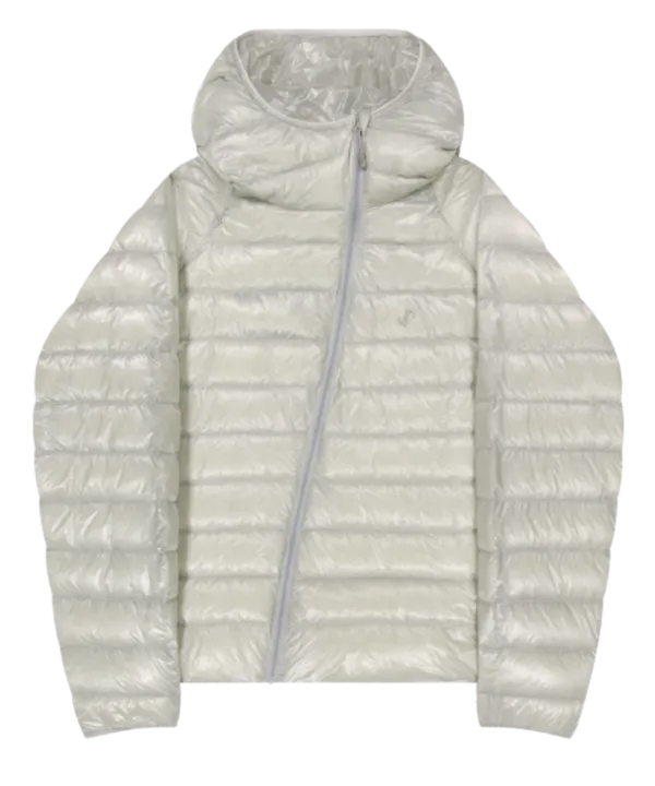 Light Down Hooded Jacket / Grey - OJOS