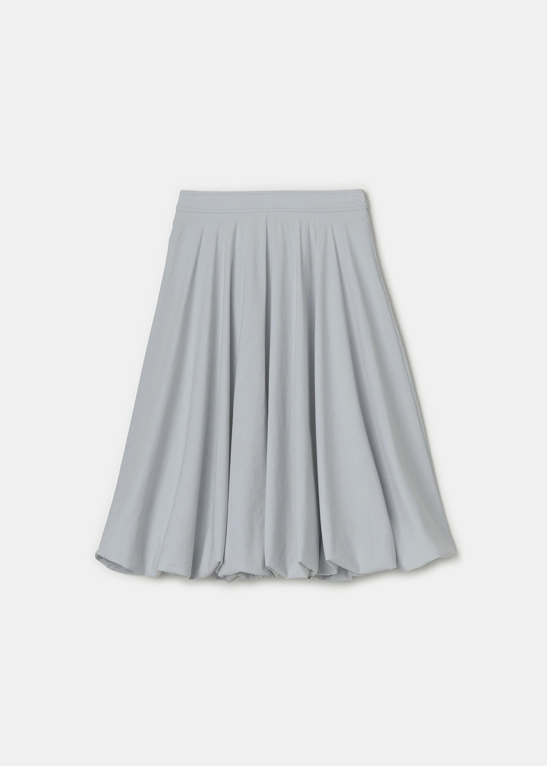 더라이 Balloon Banding Midi Skirt(Light Grey) 상품 이미지 1
