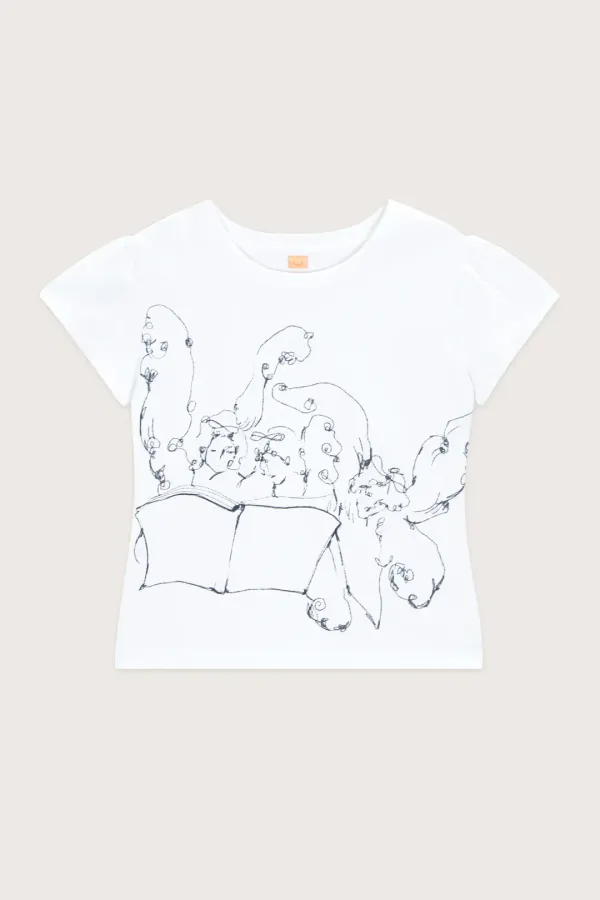 Angel Puff T-Shirt (White)