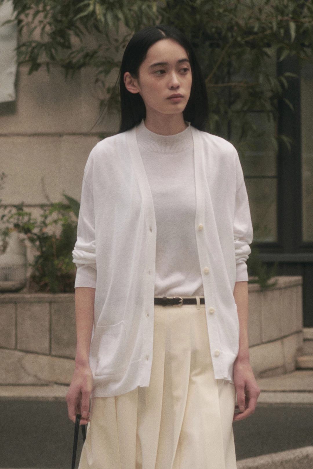 세이지먼트 LOWEN WHOLEGARMENT KNIT CARDIGAN_IVORY 상품 이미지 2