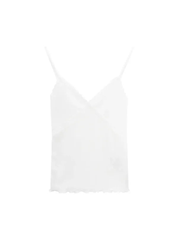 33rd 재입고 [Essential] Lily Lace Sleeveless T (Ivory)
