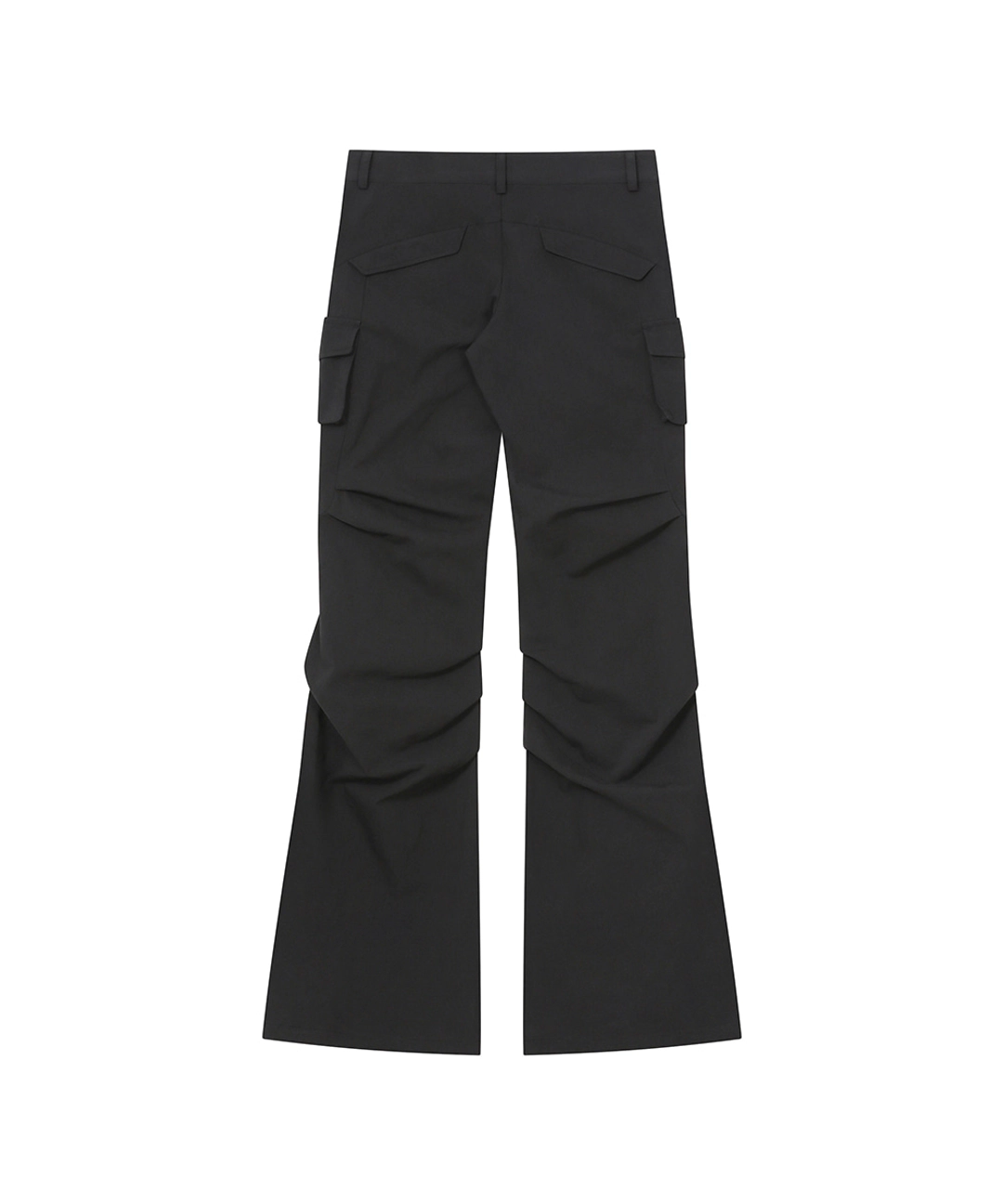 미세키서울 [Hannah X Misekiseoul] Hannah side pocket flared pants BLACK 상품 이미지 2