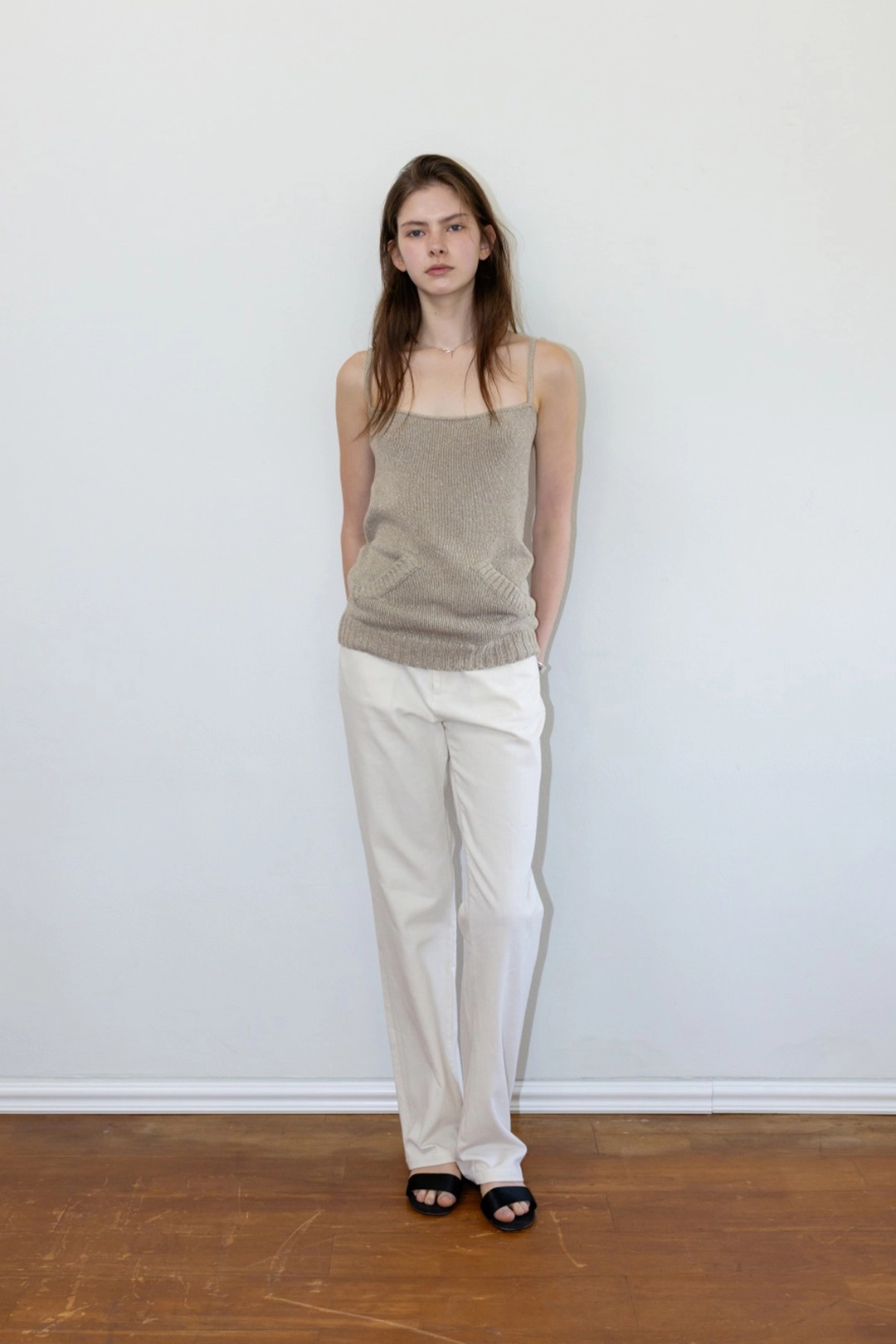 더릴 [2nd] Pale Cotton Pants_Cream 상품 이미지 1