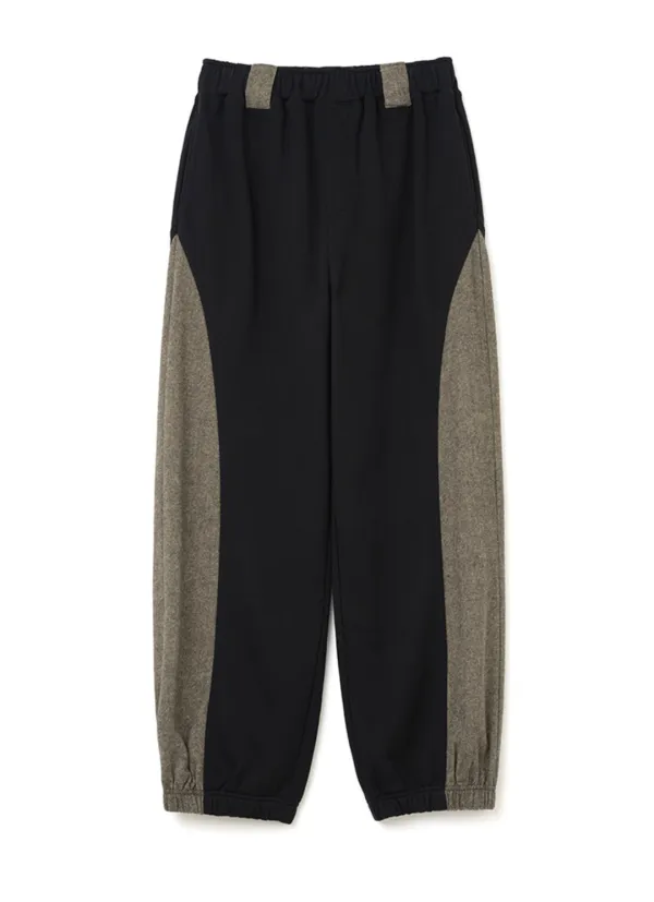 Color Side Sweatpants [Black]