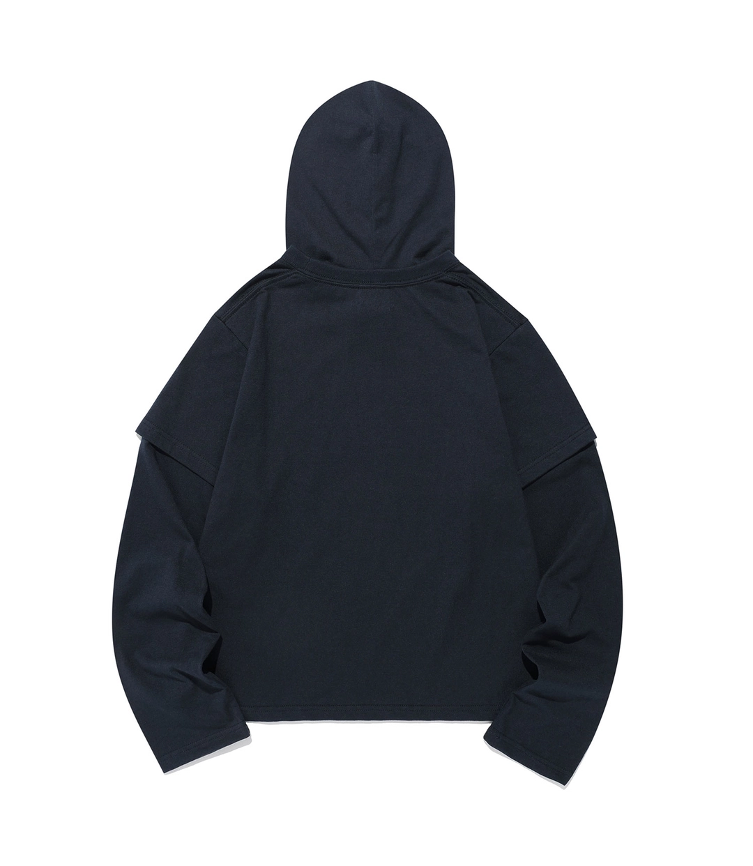 나이스고스트클럽 think layered l/s hoodie[navy] 상품 이미지 3