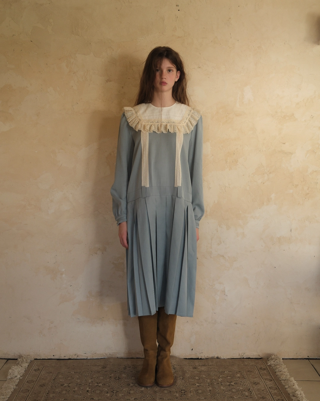 플레따 [Exclusive] flétta Vintage Pleats Dress (B grade) 상품 이미지 1