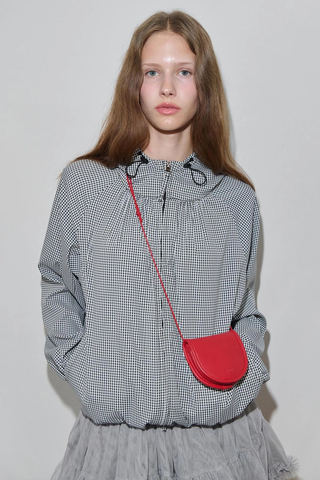 시눈 Round Coin Bag (Red) 상품 이미지 1