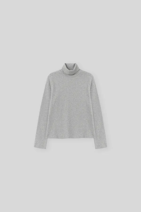 Avo turtleneck t-shirt (gray)