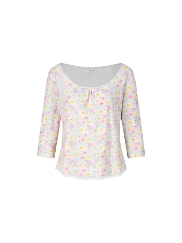 HANA LACE TOP POWDER ROSE ~9/29출고