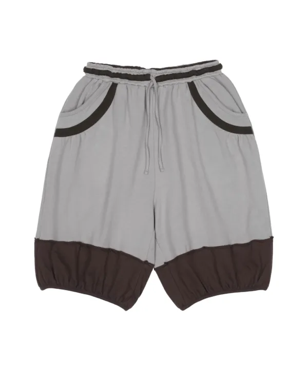 PUMPKIN SWEAT SHORTS GREY