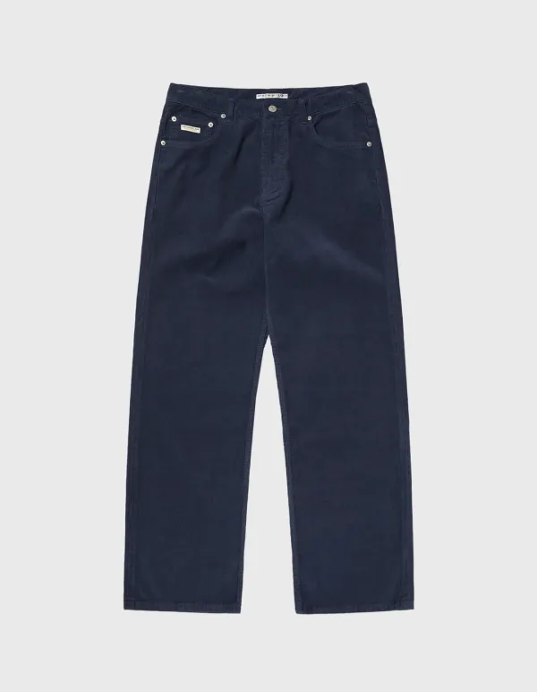CREST WASHED CORDUROY PANTS / Navy