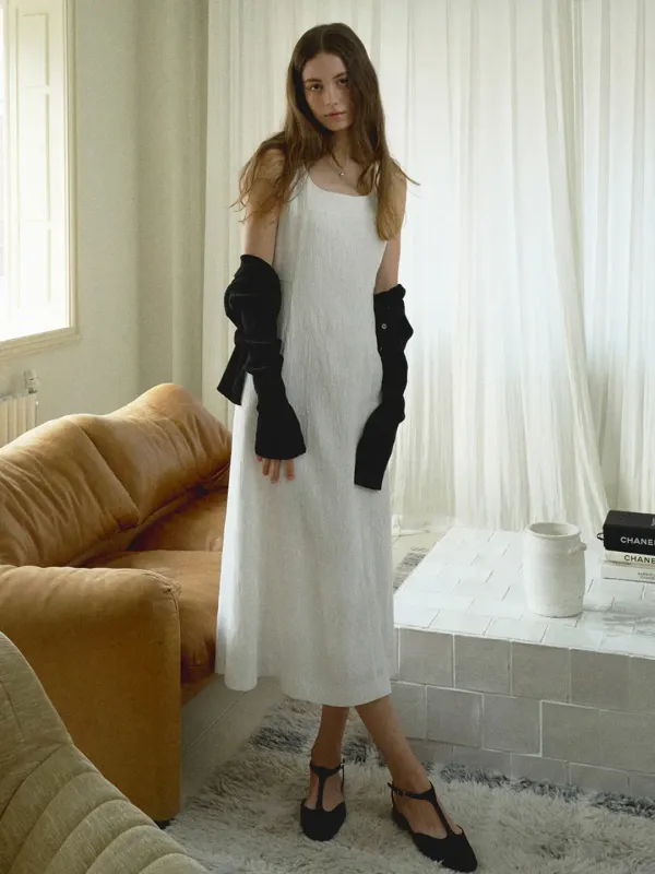 MOMO PLEATS SLEEVELESS OPS_2COLOR