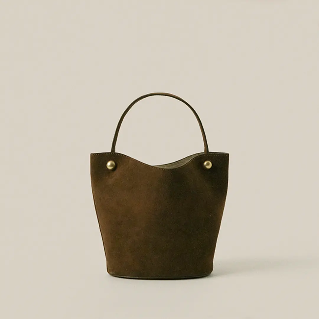 애테 FILO BAG MINI_DARK BROWN SUEDE 상품 이미지 1