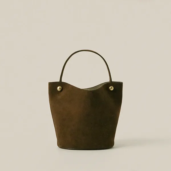 FILO BAG MINI_DARK BROWN SUEDE