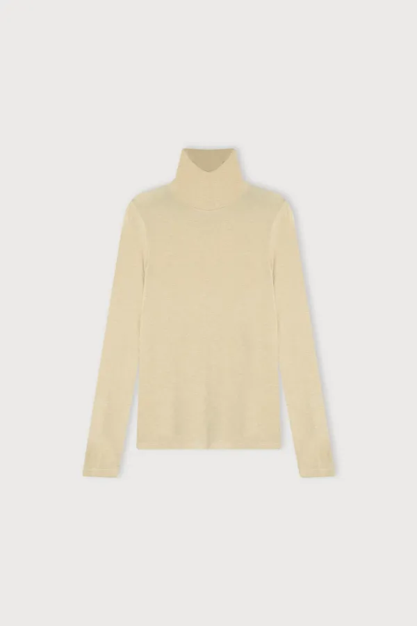 LIGHT TURTLENECK TOP