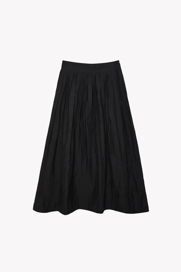 Arid Pleated Skirt (Black)