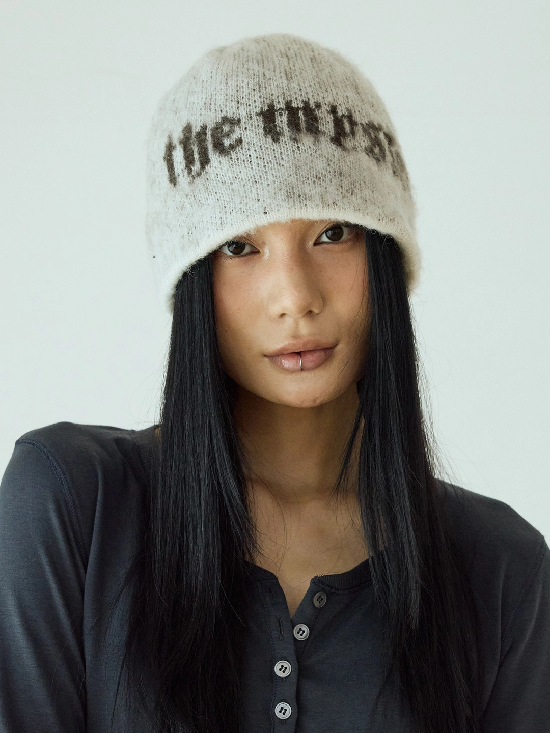 미스테리어스호텔 MYSTERIOUS BEANIE - IVORY 상품 이미지 2