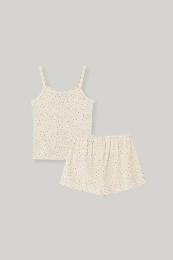 Rosie Pajama Shorts SET (2colors)