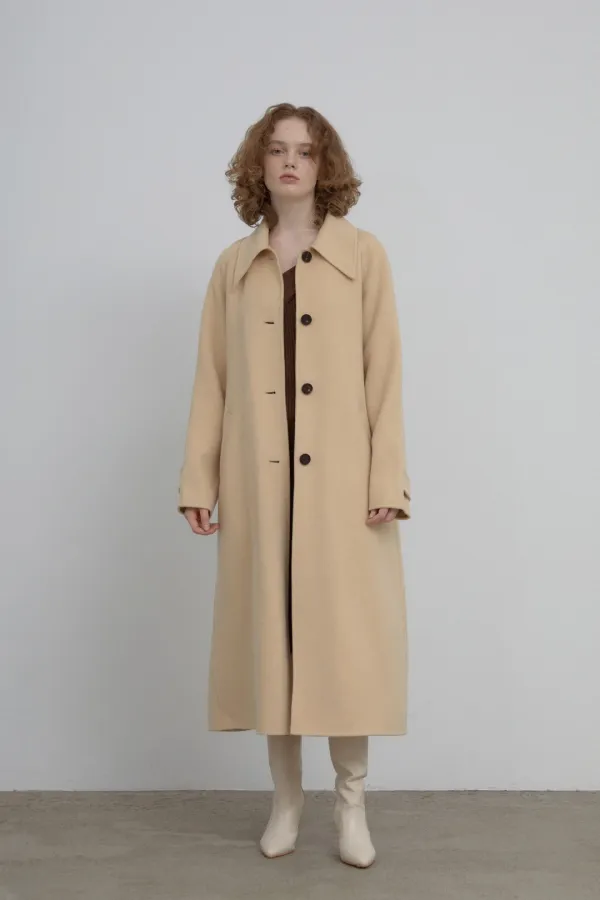 (리퍼브) LILISU Basic 01 Coat / Butter Yellow