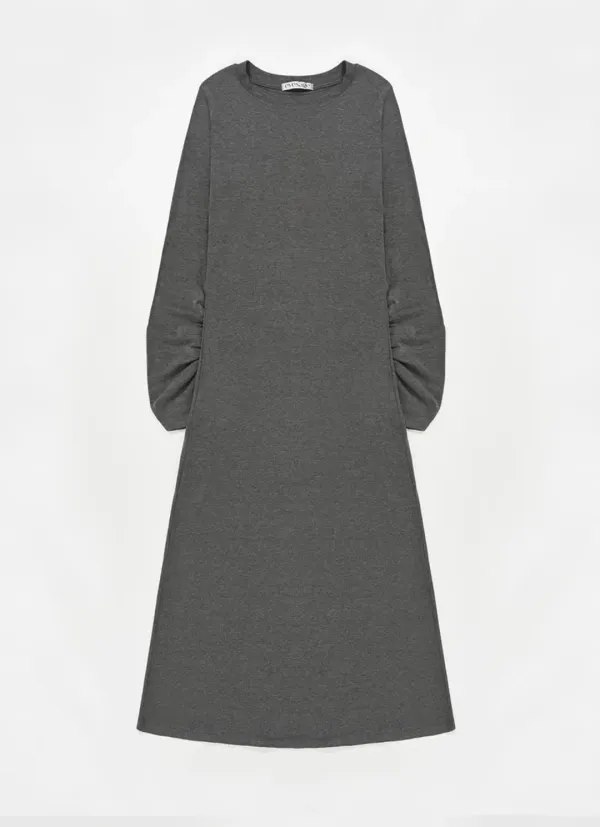 Jersey Maxi dress (Charcoal)