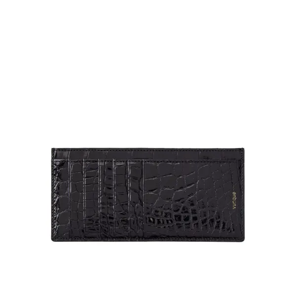 Ecllat Perfec Slim Card Long Wallet (에끌라 퍼펙 슬림 카드 장지갑) Black