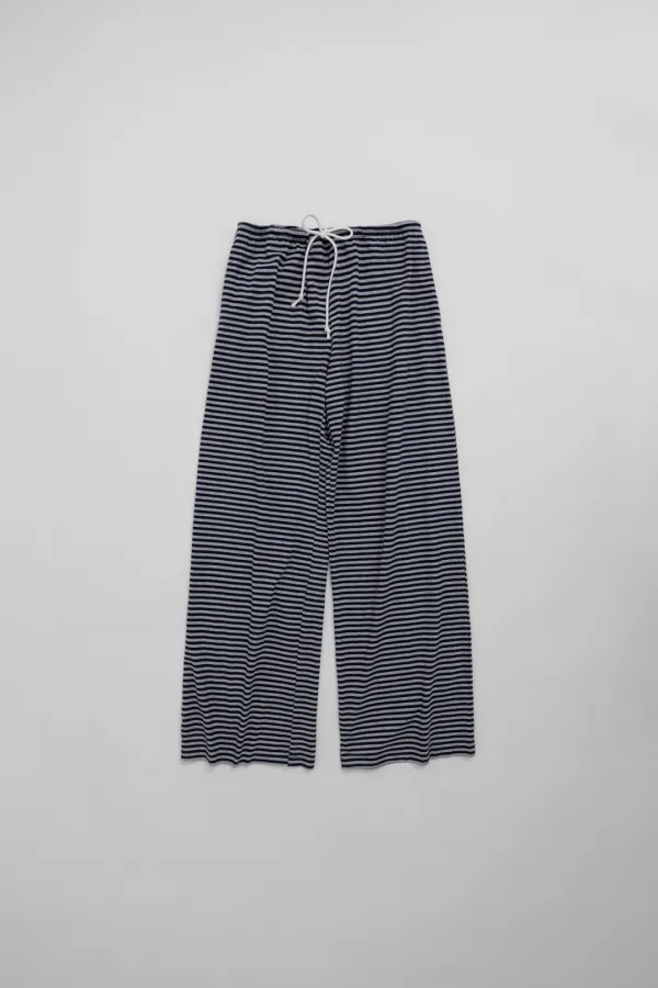 lounge pants (navy stripe)