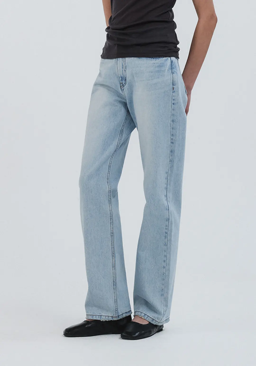 이브세이지 Lowrise Vintage denim 상품 이미지 2