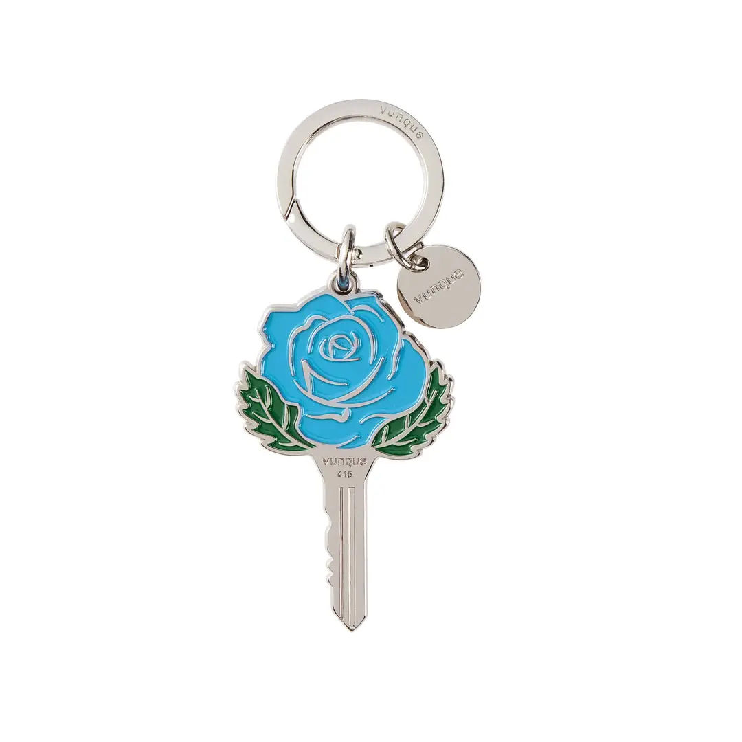 분크 [아울렛] Rosa Key Charm (로사 키 참) Cyan Blue 상품 이미지 1