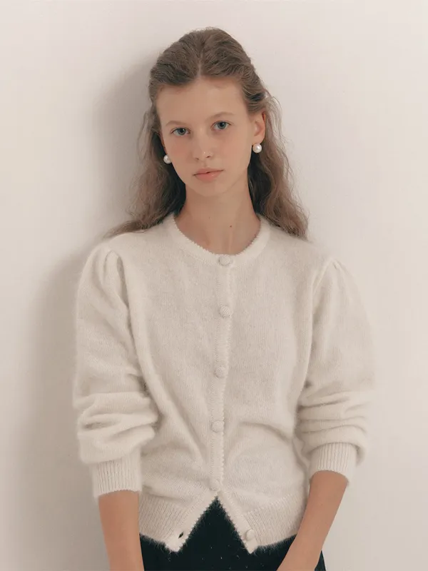 Clover Puff Cardigan(4color)