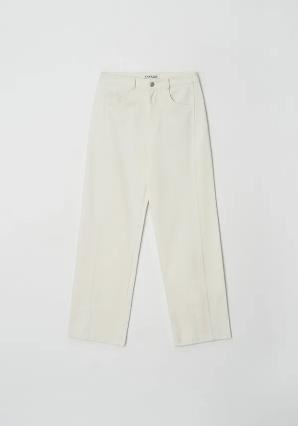 Line pants (Ivory)
