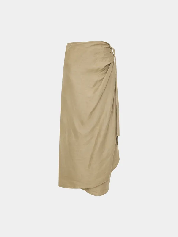 Benker linen shirring SK