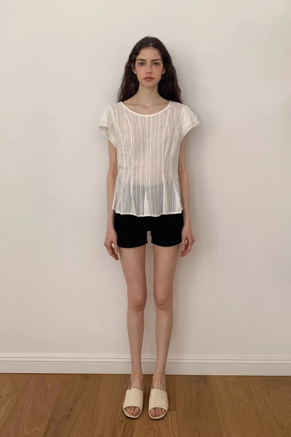 Ava Blouse / White