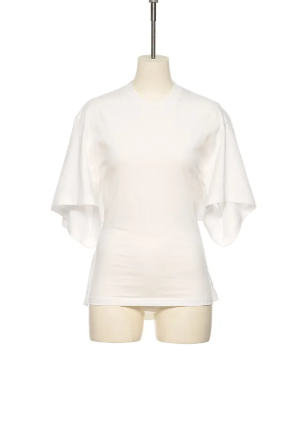 SS25 WHITE FITTED STYLING T-SHIRT
