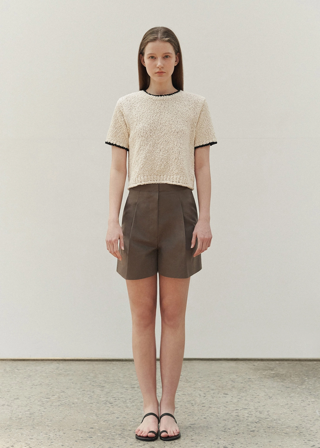 앤니즈 Modern half pants (brown) 상품 이미지 2