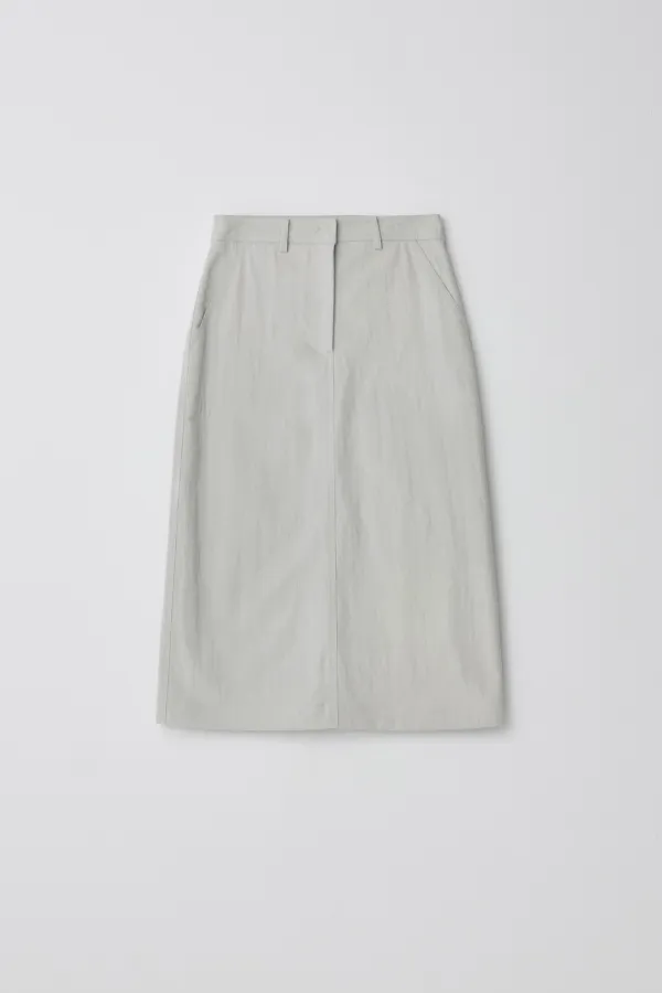 Hampton Skirt_Pale Gray