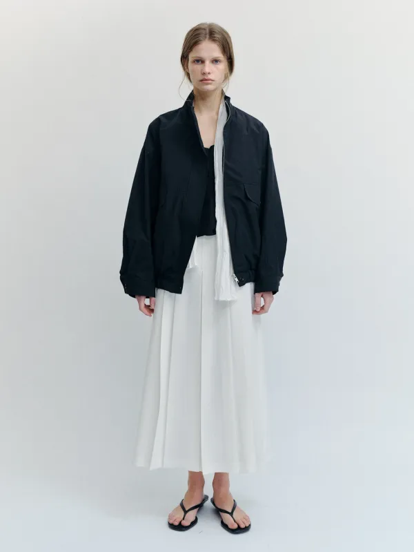 Stand Collar Blouson(Black)