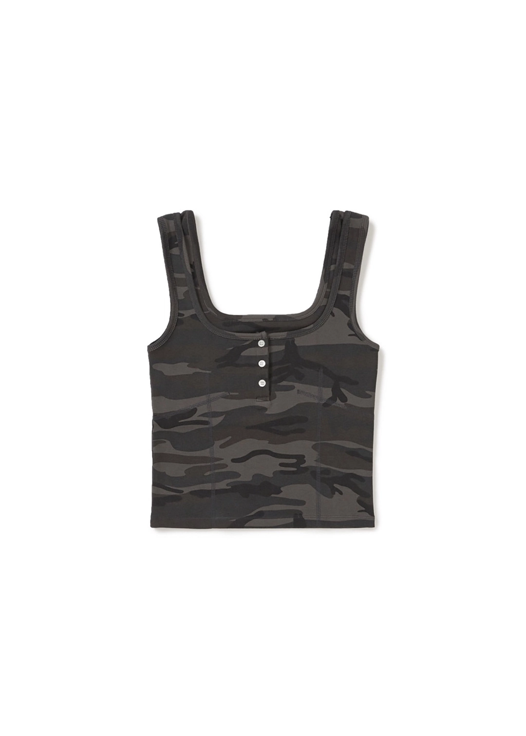 엘씨디씨 티엠 DOUBLE LAYERED TANK TOP CAMO (DARK GREY) 상품 이미지 1