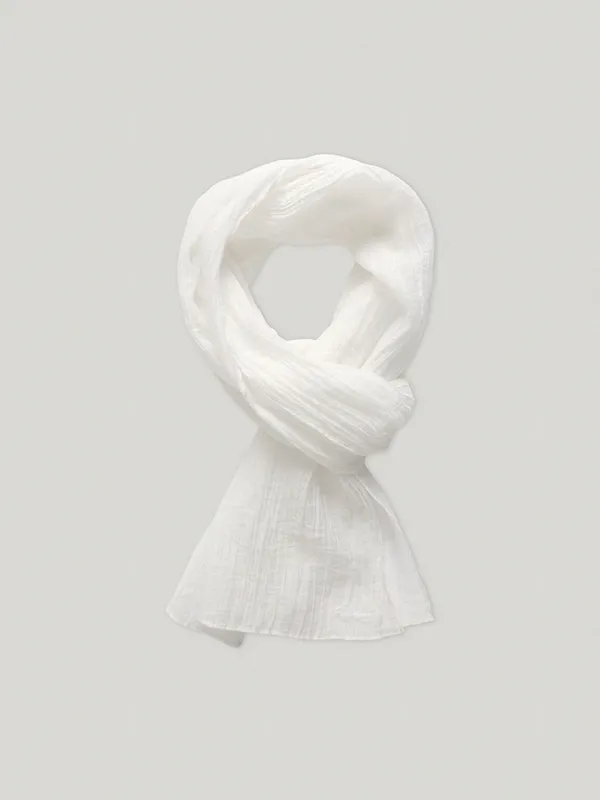 Veil Sheer Scarf Ivory (3rd)