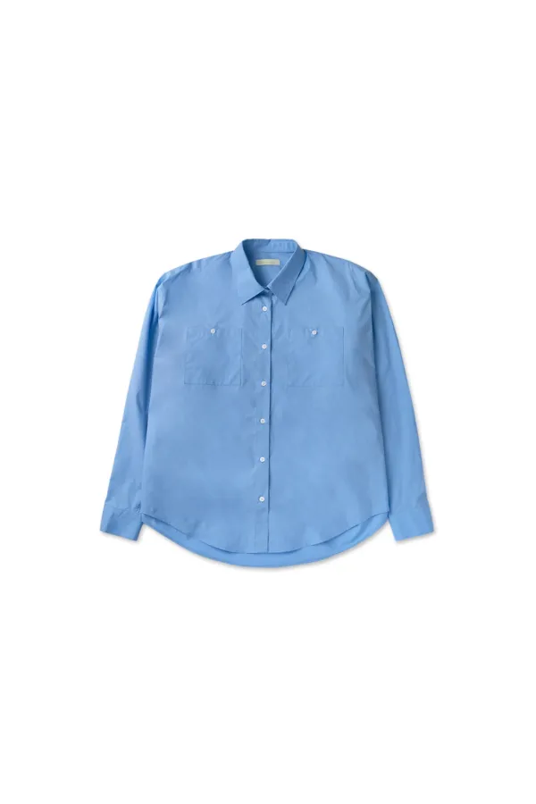 Standard pocket shirt_blue