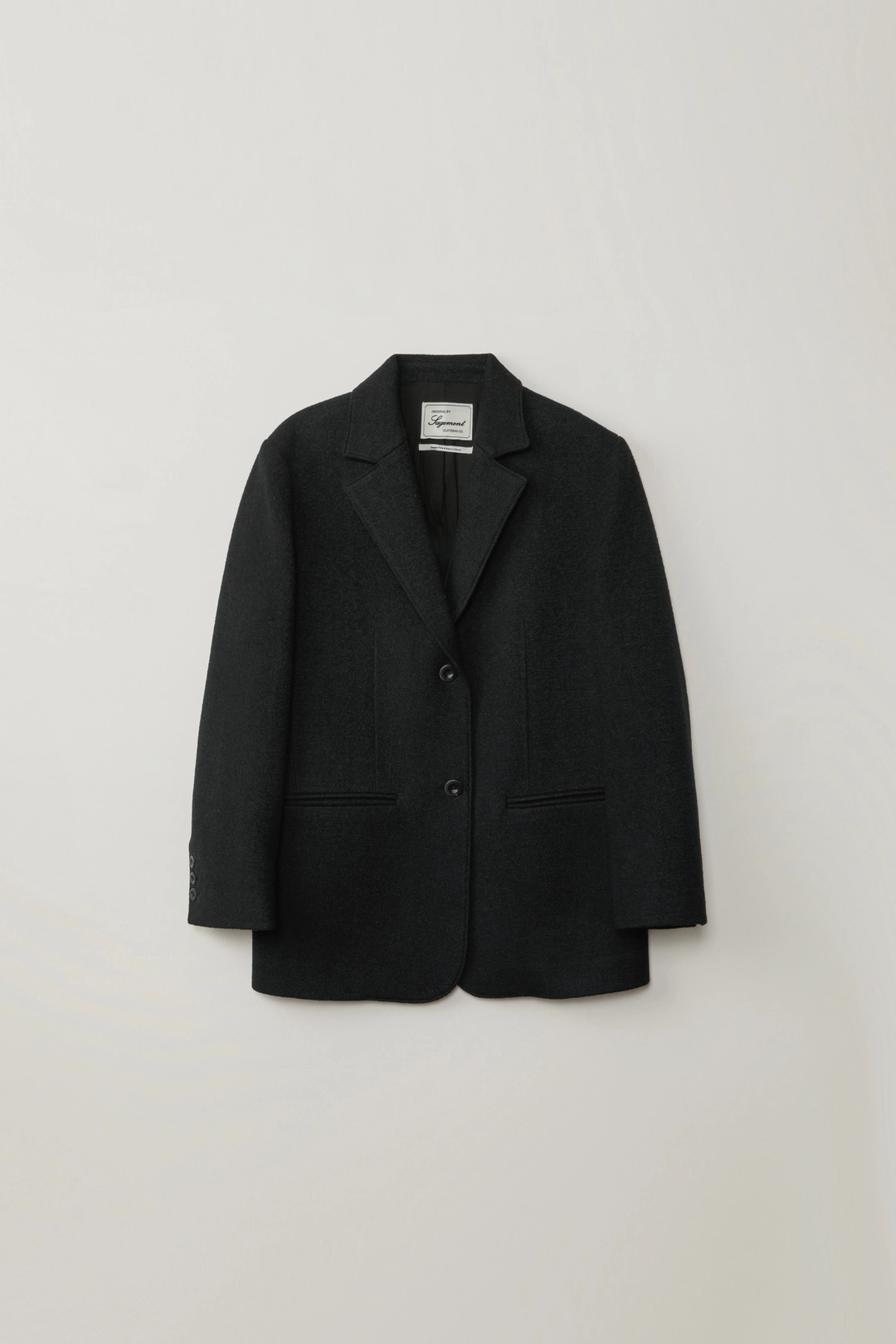 세이지먼트 FARROL POCKET WOOL JACKET_BLACK 상품 이미지 1