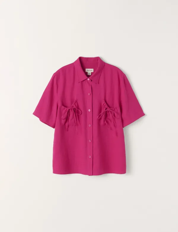 Jules Blouse (Magenta)
