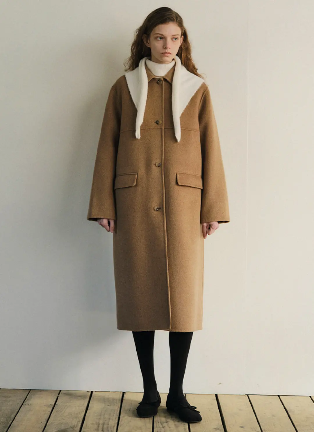 르닐 Merlot Handmade Coat (Camel) 상품 이미지 2