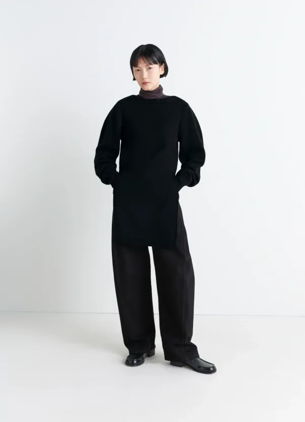 SWEATER WITH SLITS
