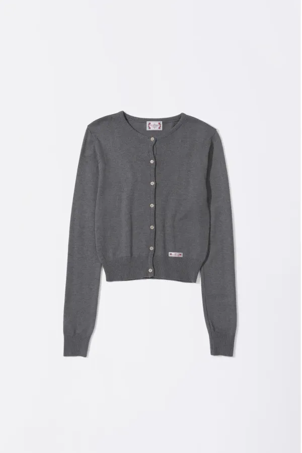 My Go To Cardigan Heather Gray