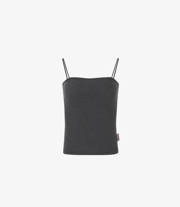 Basic square sleeveless Top