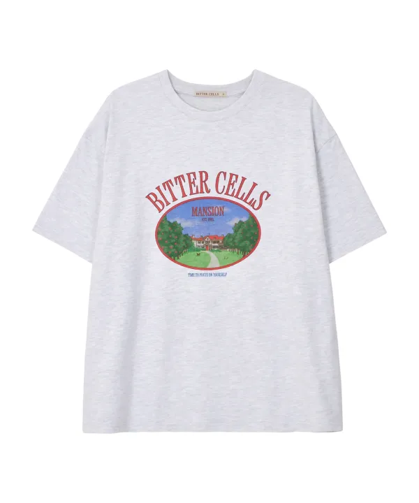 Orchard Mansion Tee-Light Grey