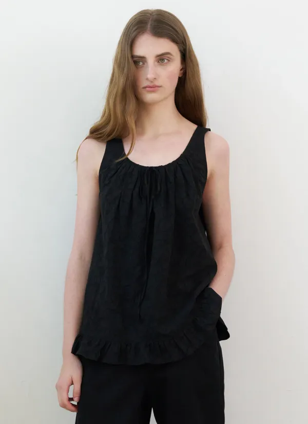 Eris lace Sleeveless (Black)