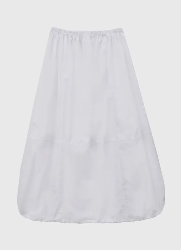 Balloon String Set-up Cooling Banding Long Skirt